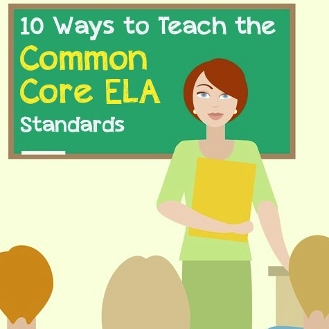 10 Ways to Teach the Common Core ELA Standards