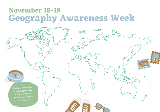 Geography Awareness Week Fun Facts