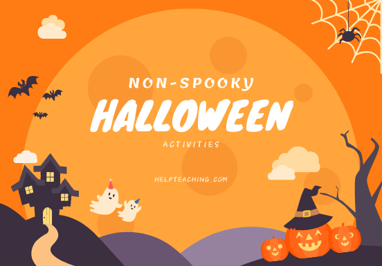 Non Spooky Halloween Activities HelpTeaching