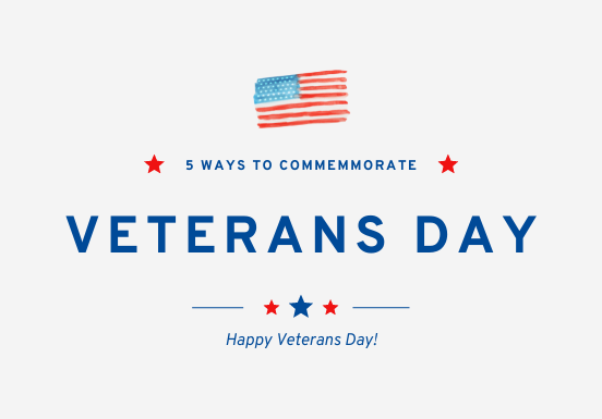 Commemorate Veteran's Day in your Class