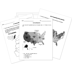 The USA Quiz worksheet Worksheets for kids, Social studies worksheets, Quiz