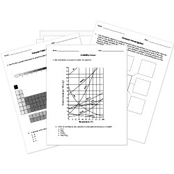 Printable/Online Chemistry Tests and Worksheets - Middle/High School