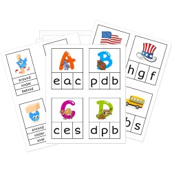 Free Printable Clip Cards Early Education Printables