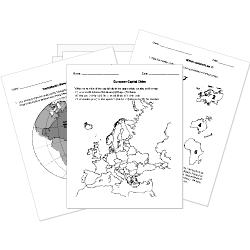 Free Printable Geography Tests and Worksheets
