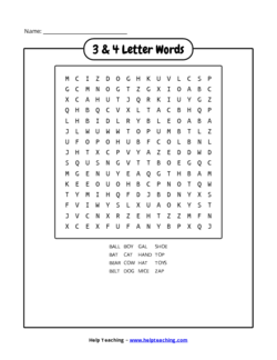 Word Search Generator fo Printable Word Search Worksheets and online word searches